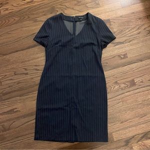 Banana pinstripe dress
